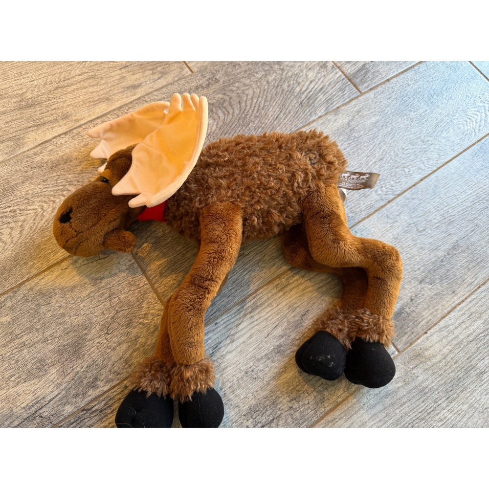 DEMDACO Big Sky Carvers Moose Plush Stuffed Animal Toy Phyllis Driscoll Standing